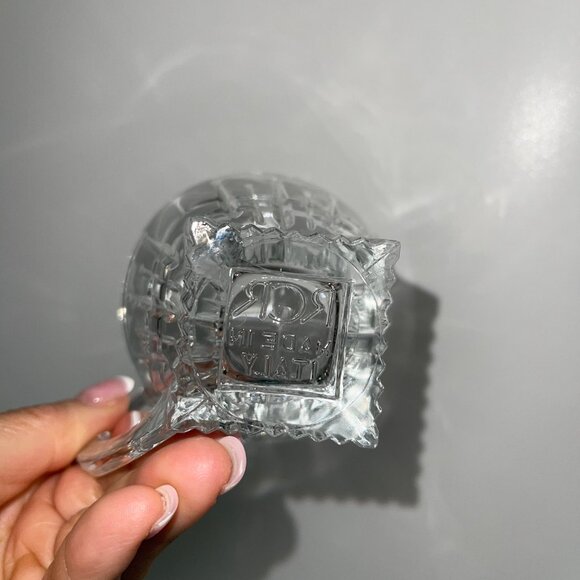 RCR Royal Crystal Rock Vintage Coffee Tea Square Bottom Glasses Set of 2 - Picture 3 of 8